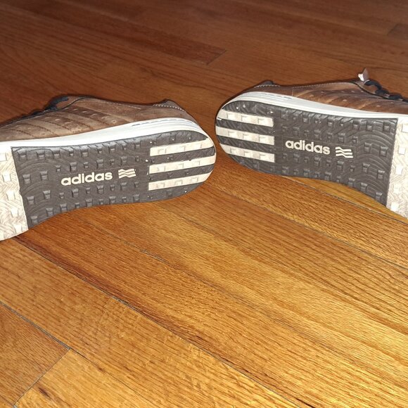 Adidas Adicross Classic Brown Leather Spikeless Golf Shoes Men's US size 13 - Picture 6 of 8